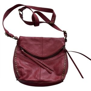 The Sak Silverlake Red Leather Crossbody